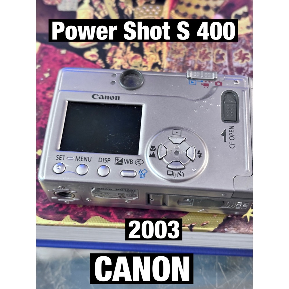 Canon PowerShot S400 Digital Camera - Gray
